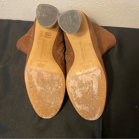 Jerome Dreyfuss Patricia Brown Suede Leather Booties size 38 - Picture 7 of 7